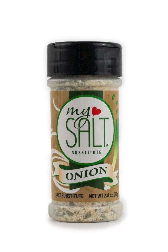 Onion Salt Substitute, Sodium-Free, 3oz Shaker
