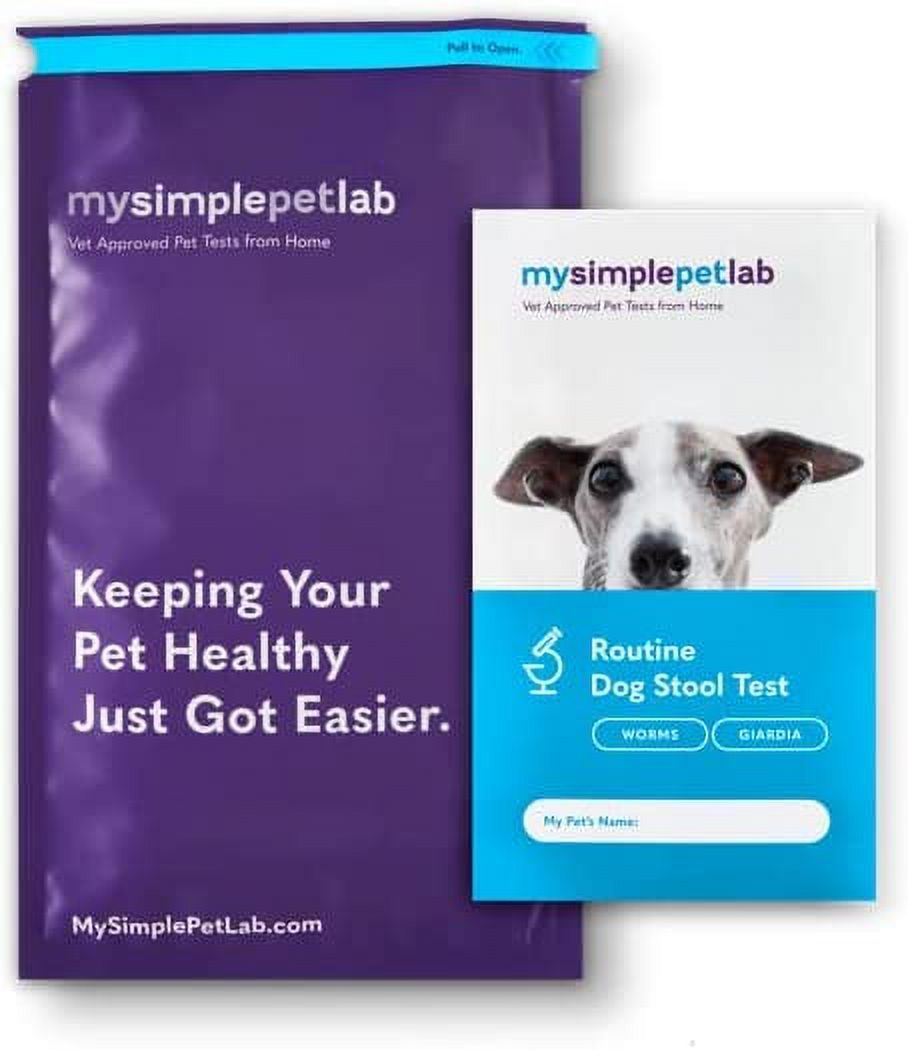 MySimplePetLab Routine Dog Stool Test Kit, Fast and Accurate