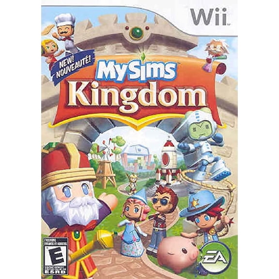 Pre-Owned MySims Kingdom, Nintendo, Physical/Nintendo Wii, Life Simulation, Video Game