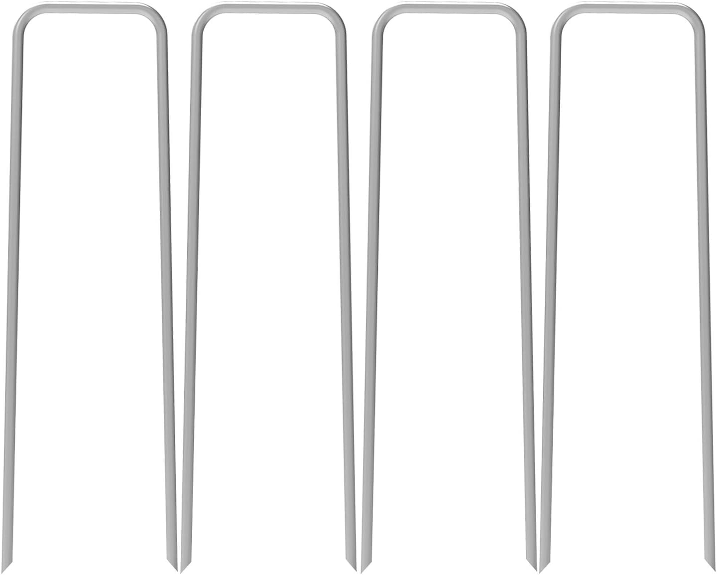 12-Inch Galvanized Steel Garden Stakes Pack of 25