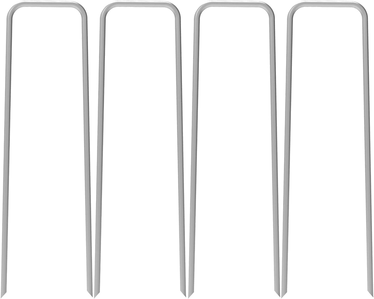 12-Inch Galvanized Steel Garden Stakes Pack of 25