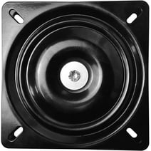 MySit 8" Black Lazy Susan Turntable Bearings for Recliner Chair & Bar Stool Square Swivel Furniture Replacement Ball Bearing
