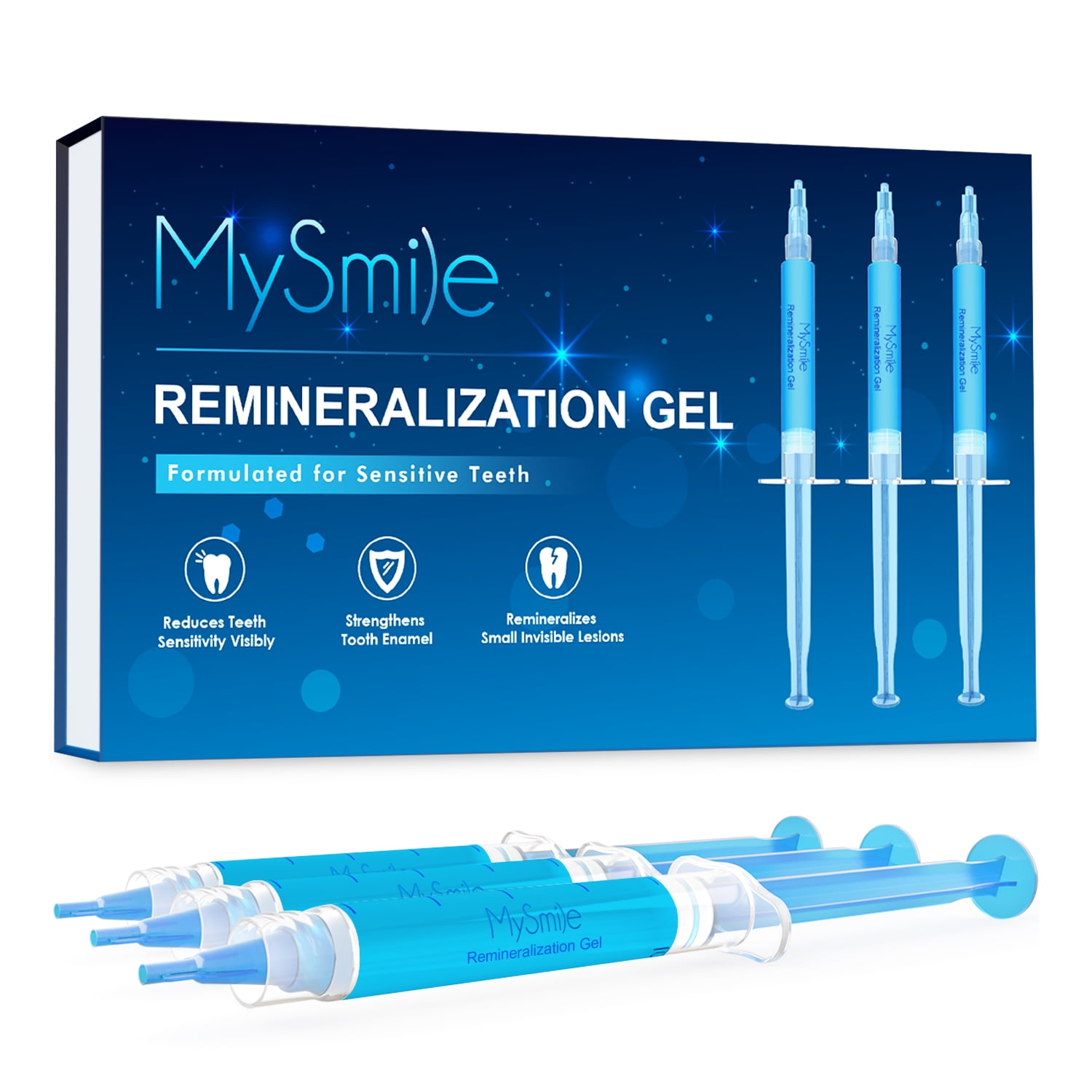 MySmile 3ML*3PC Remineralization Gel Teeth Desensitizing Gel Relieve
