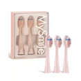 thumbnail image 1 of MySmile DY156 Sonic Electric Toothbrush Replace Heads for Adults, 3Pcs Enamel Safe Toothbrush Heads, Pink, 1 of 7