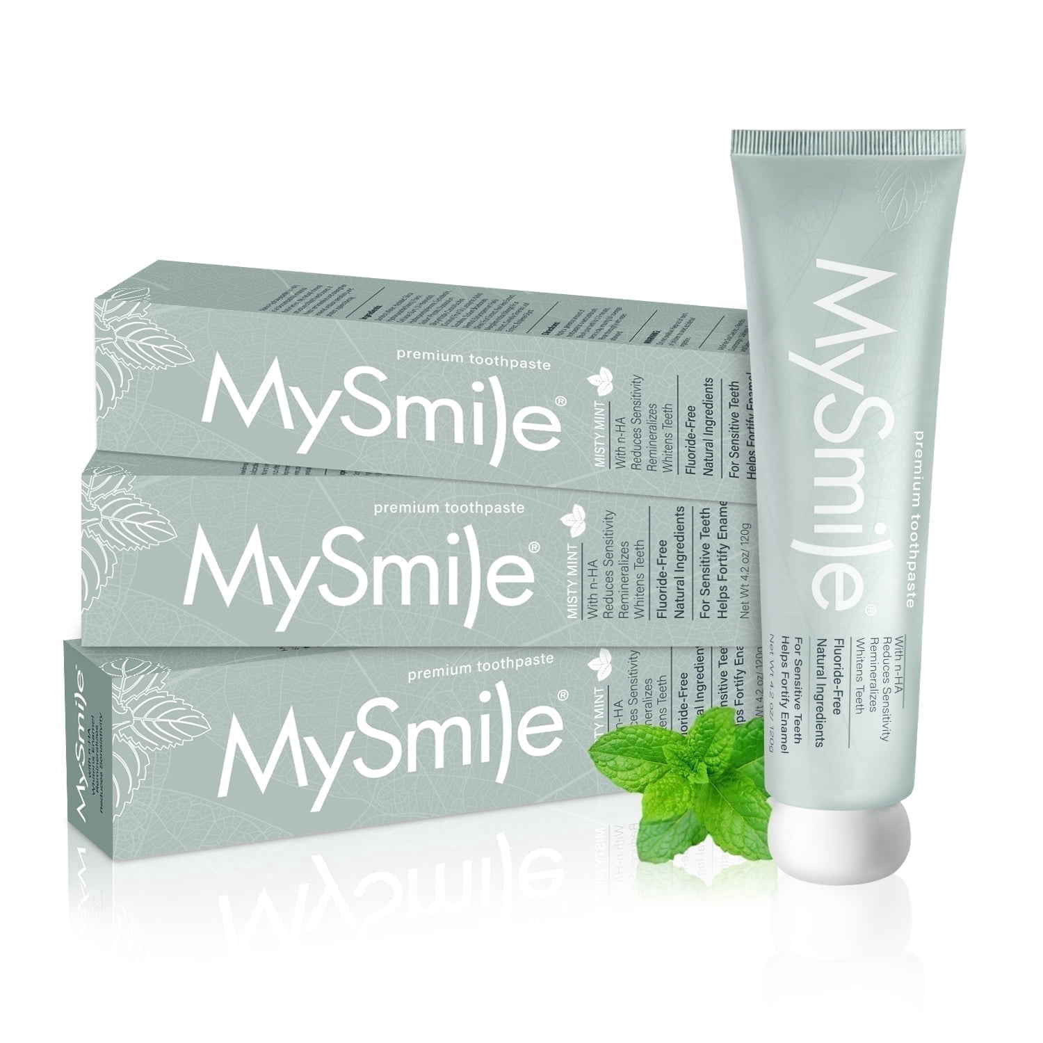MySmile Anti-Sensitivity Toothpaste 10% Nano-Hydroxyapatite for