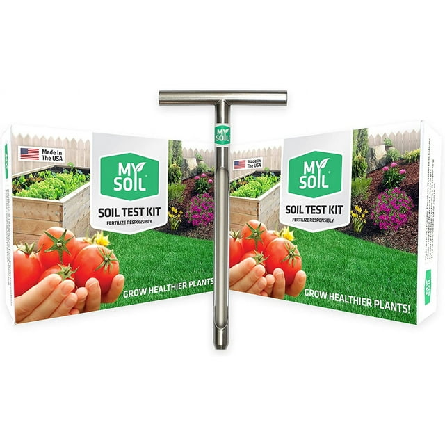 MySoil Soil Test Kit STARTER PACK Grow The Best Lawn & Garden