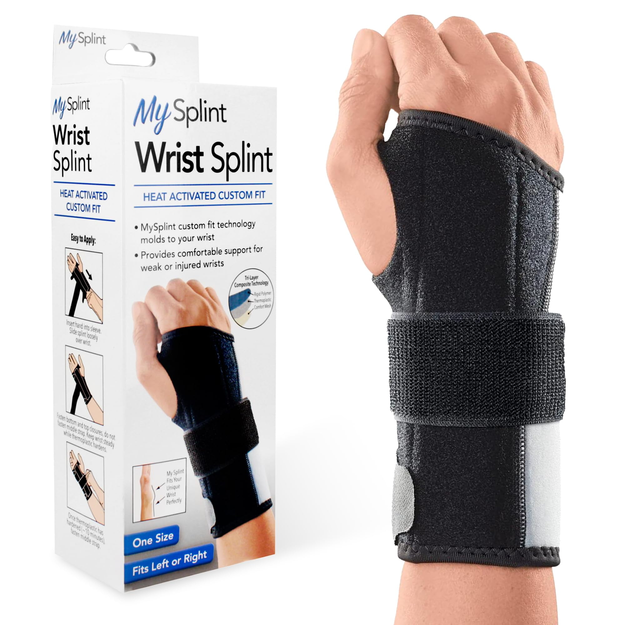 Thermoplastic Splint Custom Made, Thermoplastic, Light Weight And