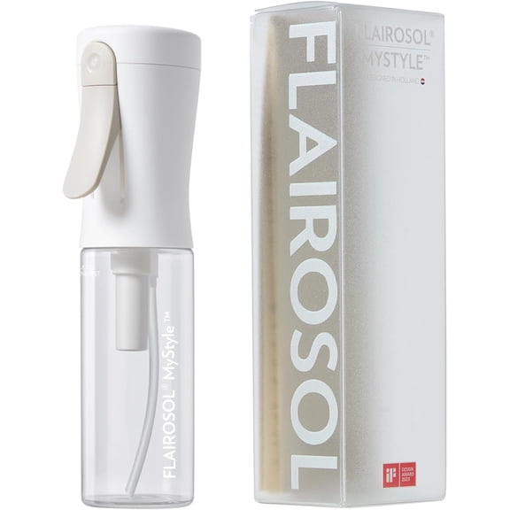 MyStyle, Spray Bottle for Hair - Small Travel Spray Bottle, Ultra Fine Continuous Water Mist for Face, Hairstyling, Salon, Cleaning, Beauty, Toners, Hydration & Makeup, 3.04oz / 90ml, White