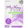 thumbnail image 1 of MyWay Emergency Contraceptive Pill | Compare to Plan B One-Step | 1.5MG ONE TABLET | 1PK, 1 of 4