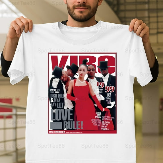 Mya And Dru Hill Vintage 90s R&B Music Fan Retro Graphic V41235 Unisex T-Shirt, Up to Size 5XL