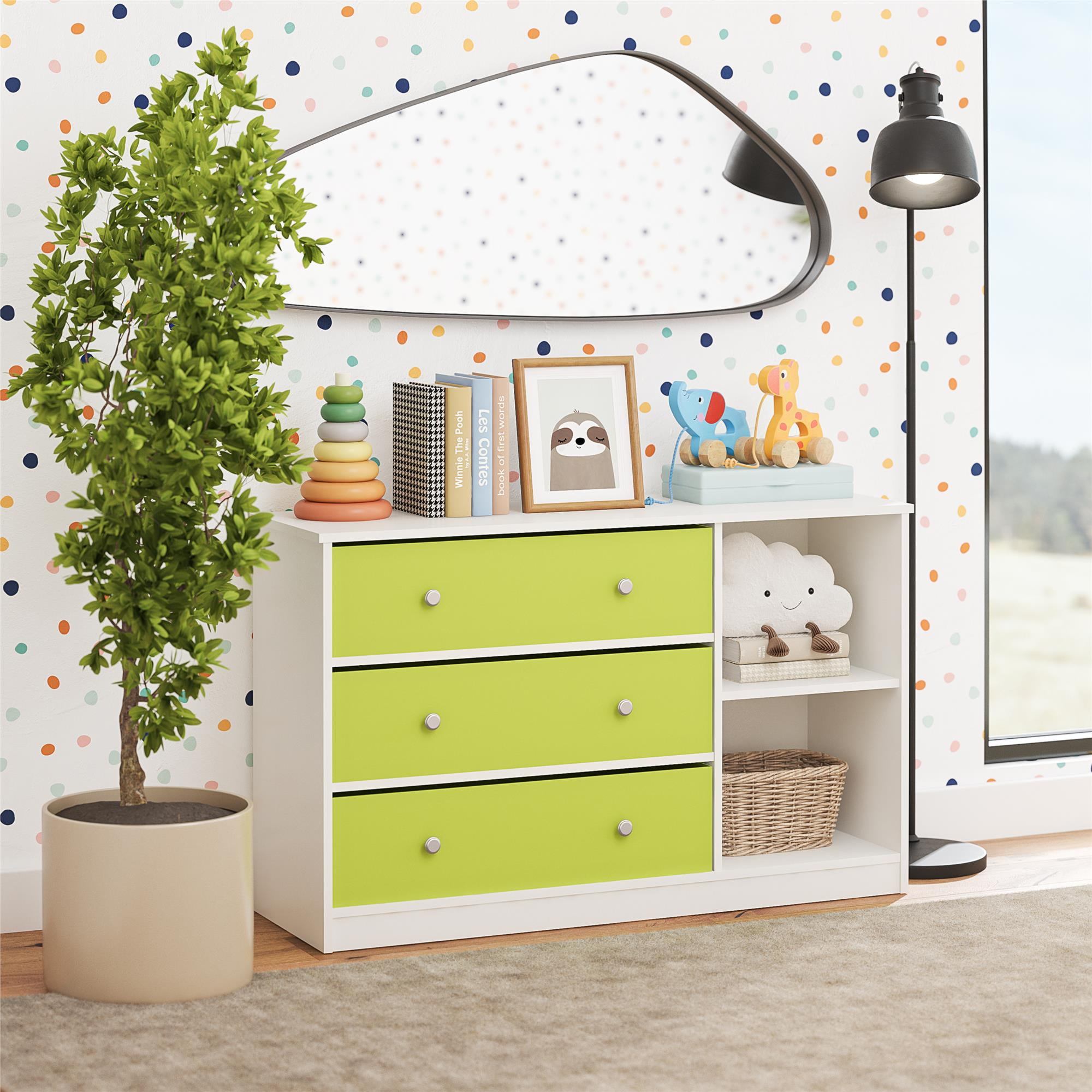 Green kids dresser sale