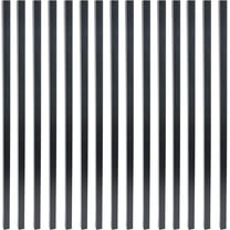 Myard 29 Inches Estate Square Iron Deck Balusters for Decking Railing Patio Fence, Modern Look (25-Pack, Matte Black)