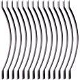 thumbnail image 1 of Myard 32-1/4 Inches Aluminum Deck Balusters with Screws for Facemount Railing Fencing, Arc Arch Style (50-Pack, Matte Black), 1 of 10