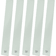 thumbnail image 1 of Myard Scenic Frontier Tempered Glass Balusters for Deck Patio Fence Wood or Aluminum Railing Rails (Length 29", 5-Pack), 1 of 7