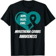 thumbnail image 1 of Myasthenia Gravis Tshirt Hope Fight Cure, 1 of 3