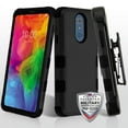 thumbnail image 1 of Mybat Holster TUFF Defender Dual Layer For LG Q7, Q7 Plus, LM-Q610 Black, 1 of 1