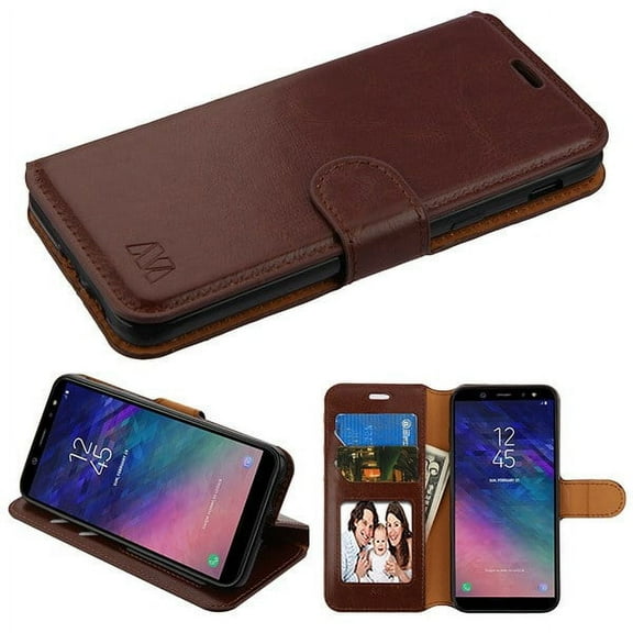 Mybat My Jacket Wallet Element For Samsung Galaxy A6 (2018), A600 Brown