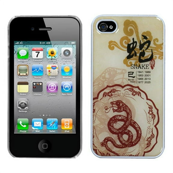 Mybat Snake-chinese Zodiac Collection Dream Back Protector Cover For Apple Iphone 4s4
