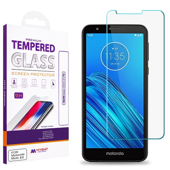 Mybat Tempered Glass Screen Protector 2.5d For Motorola Moto E6 - Clear