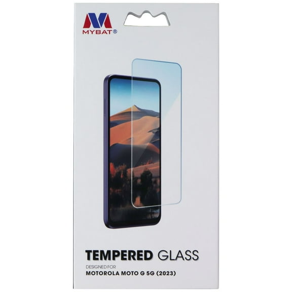 Mybat Tempered Glass Screen Protector for Motorola Moto G 5G (2023) - Clear