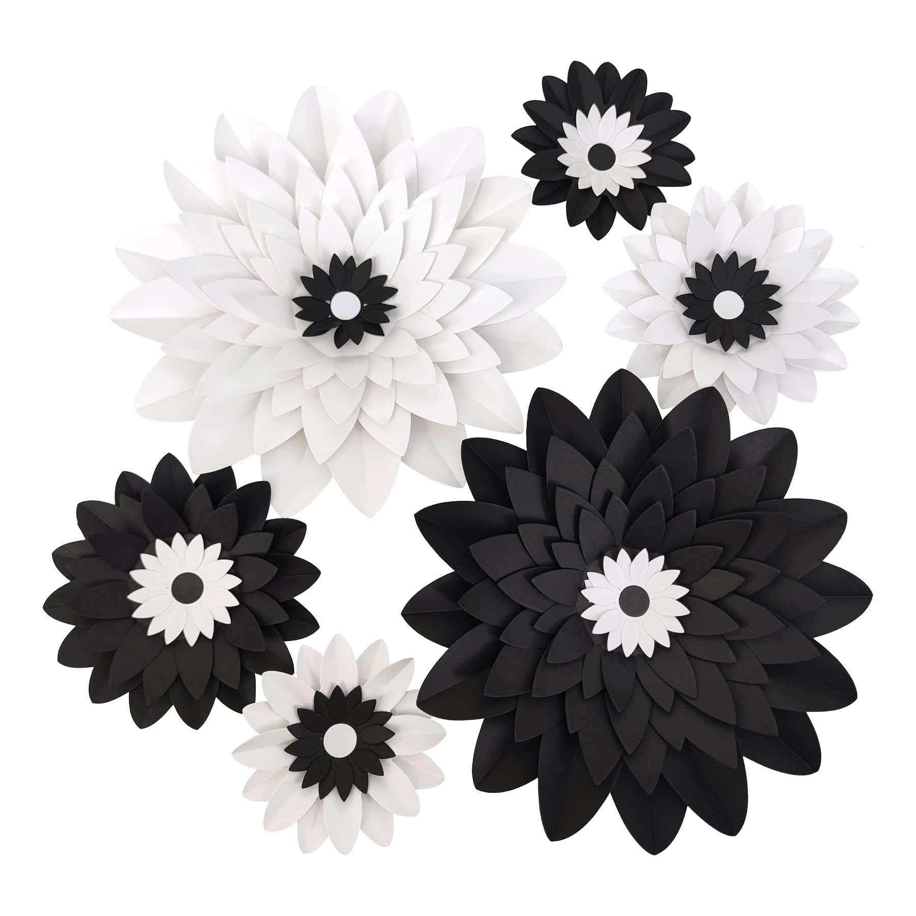 8-Pack 11 Inch Tissue Paper Flowers - Blush, Peach, White & Cream Pom Poms For Wedding Decor