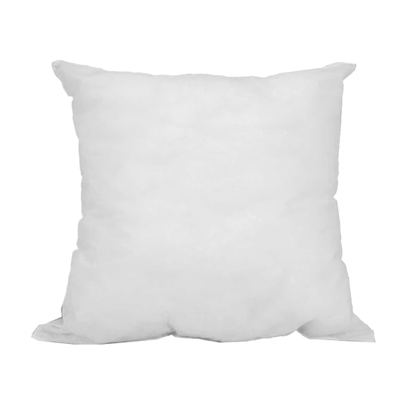 Mybecca 12” x 12” White Polyester Decorative Pillow Inserts, Hypoallergenic and Odorless