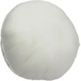thumbnail image 1 of Mybecca 22-inch ROUND Pillow Sham Stuffer White Hypoallergenic Throw Pillow Insert Premium Made in USA, 1 of 3