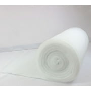 Mybecca 24 inch Wide (5 Yard) Quilt Batting Multipurpose Dacron Fiber Polyester Wadding Fabric Loft Upholstery Grade Padding 180 x 24 (2' x 15')