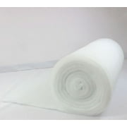 Mybecca 48 Inch Wide 1 Yard Quilt Batting Multipurpose Dacron Fiber Polyester Wadding Fabric Loft Upholstery Grade Padding 48 x 36 3 x 4