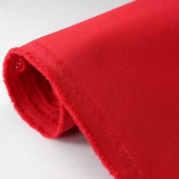 Mybecca Canvas Marine Oxdford Polyester Fabric Red 1 Yard (Cut Separate by Yard )