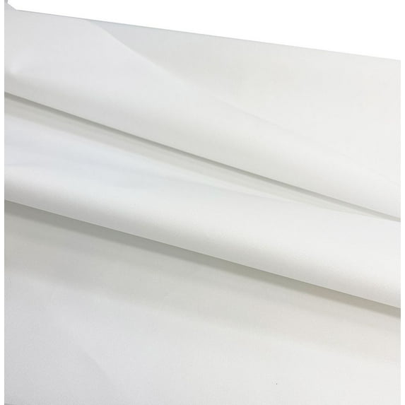 Mybecca Canvas Oxford Fabric Marine Waterproof Outdoor Awning 600 Denier 60 Wide Fabric by the yard White