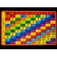 thumbnail image 1 of Mybecca Kids Rug Addition Chart Children's Fun Learning Carpet 8' x 10' Multicolor, 1 of 5