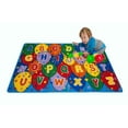 thumbnail image 1 of Mybecca Kids Rugs 3' x 5' ft. ABC Balloons Learning Carpet - Non Skid Gel Backing, 1 of 4