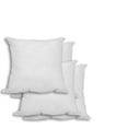 thumbnail image 1 of Mybecca Set of 4 - 12 x 12 Premium Hypoallergenic Stuffer Pillow Insert, Square / White, 1 of 3
