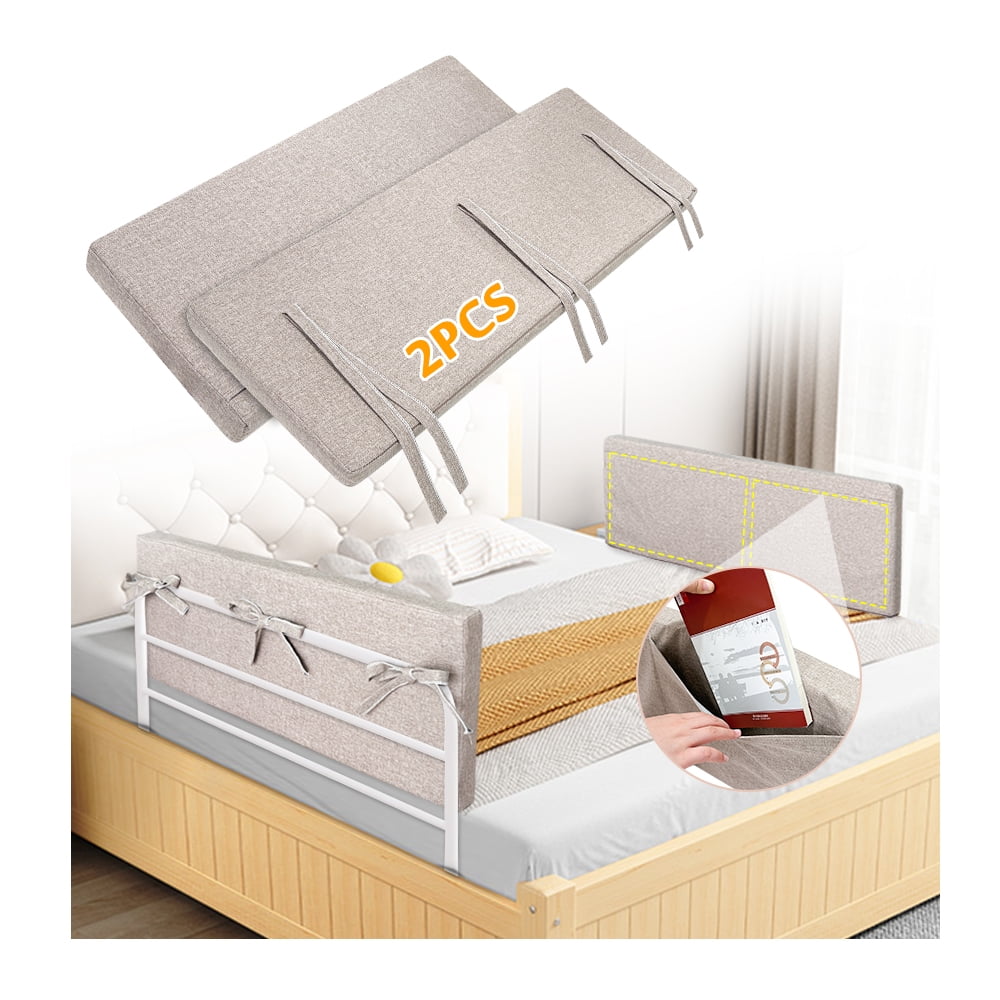 Mybow Bed Rail Cushion Hospital Bed Side Rail Pads Medical Foam Padding