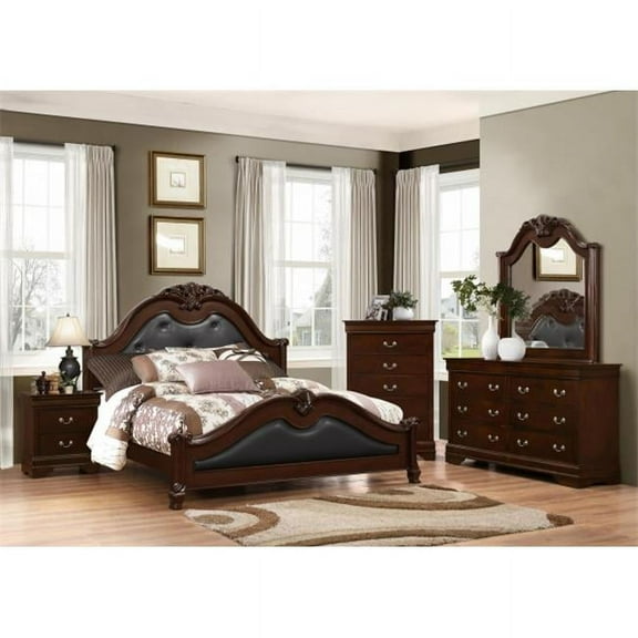 Myco Furniture CA413N Brown Cambridge Nightstand