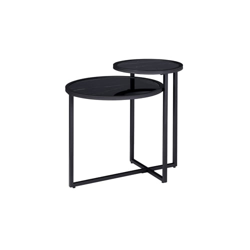 Myco Furniture GR105 20 x 25 x 26 in. Grace Accent Table, Black