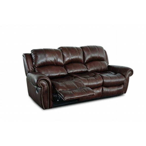 Myco Furniture GR920S-BDY Burgundy Gretna Sofa