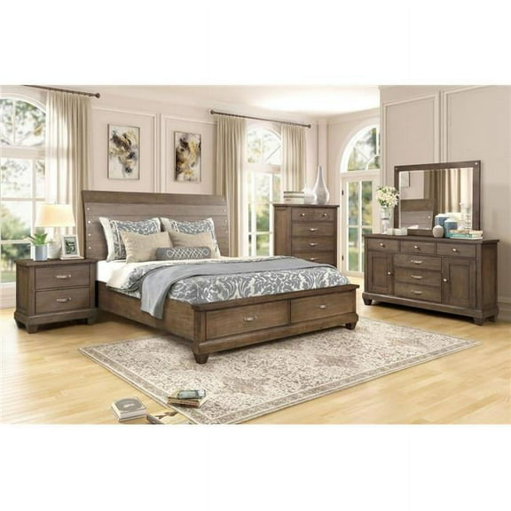 Myco Furniture SH400-CH 17 x 38 x 54 in. Sherwood Chest, Brown