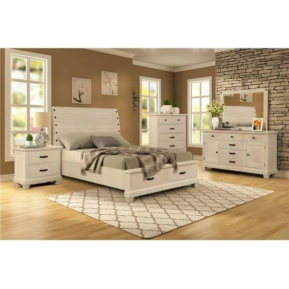 Myco Furniture SH401-DR 17 x 64 x 38 in. Sherwood Dresser, White