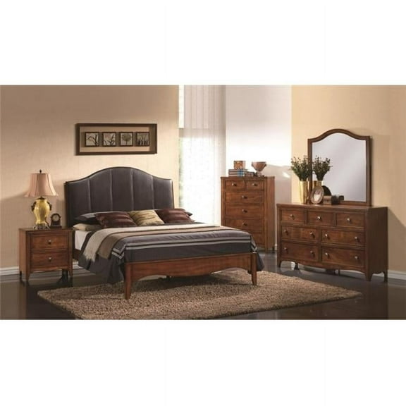 Myco Furniture VN2907DR Cherry Vivon 7 Drawer Dresser