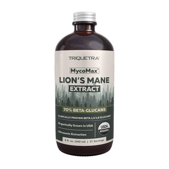 Triquetra Health MycoMax Lion's Mane Extract - 70% Beta Glucans