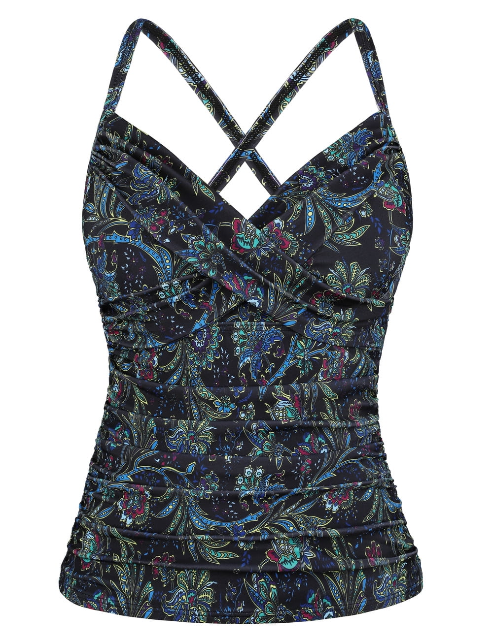 Mycoco Women Swimsuits with Underwire Bra Support Slimming Bathing Suit