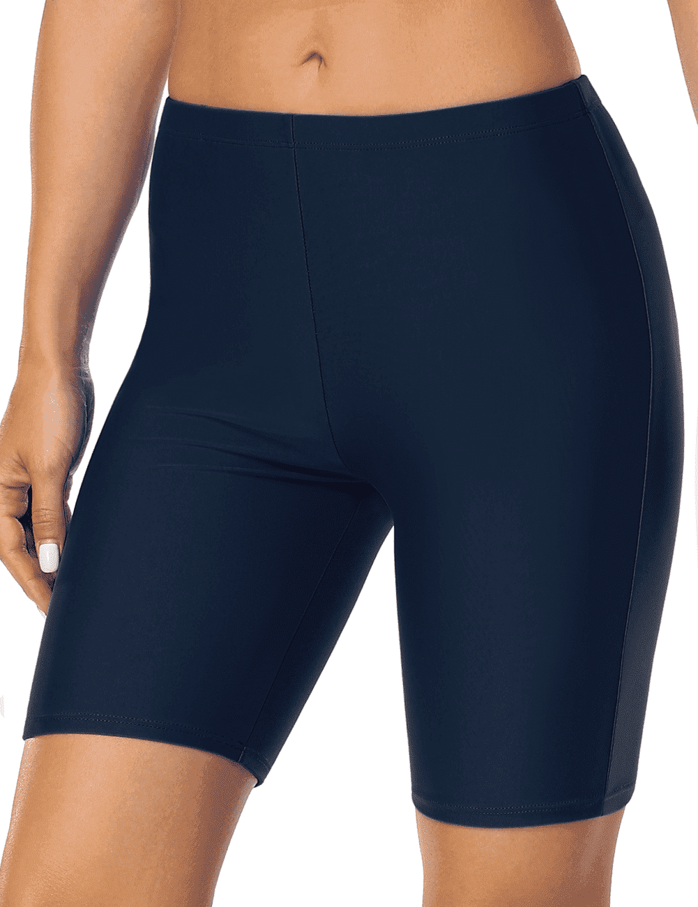 Mycoco Women's Swim Shorts UPF 50+ Swim Bottom Multi-Functional Board Shorts Rash Guard