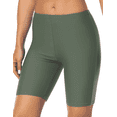 thumbnail image 1 of Mycoco Women's Swim Shorts UPF 50+ Swim Bottom Multi-Functional Board Shorts Rash Guard, 1 of 4
