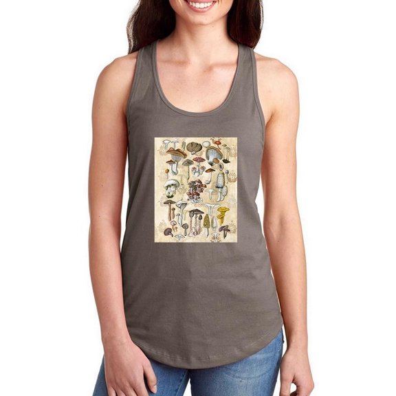Mycological Study Racerback Tank Women -Naomi McCavitt Designs, Female x-Small