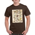 thumbnail image 1 of Mycological Study T-Shirt Men -Naomi McCavitt Designs, Male XX-Large, 1 of 4