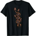thumbnail image 1 of Mycology Fungi Mushroom Collector DNA Cottagecore Shroom T-Shirt Women Black 3X-Large, 1 of 4