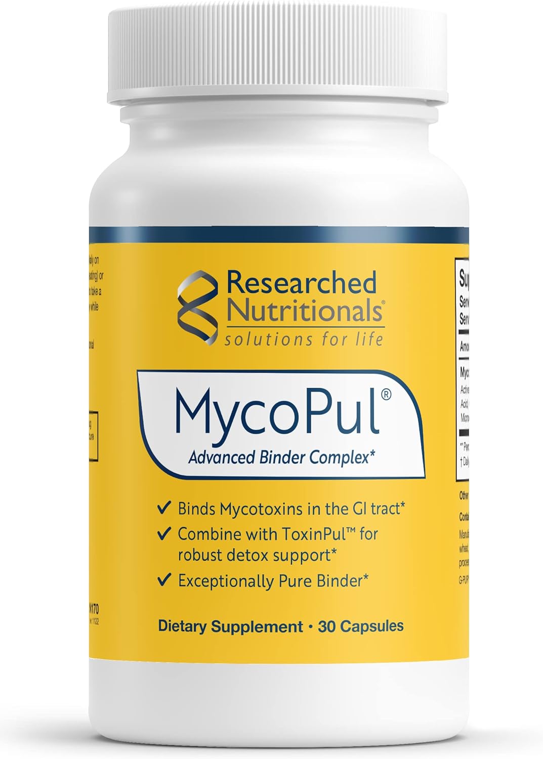 Mycopul Advanced Toxin Binder Complex Activated Charcoal, Fulvic Acid, Humic Acid, Zeolite