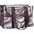 thumbnail image 1 of Mycrazybuy New Organizing Utility Picnic Lunch Mummy Tote 31 Gift Shoulder Bag In Patchwork Paisley, 1 of 2